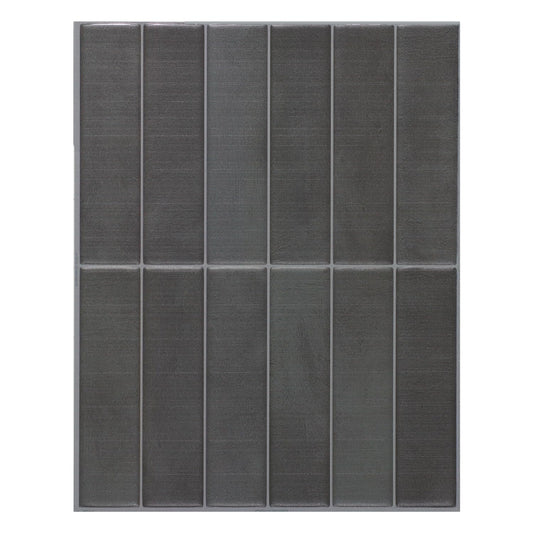 SMART TILES Peel and Stick Backsplash - 5 Sheets of 11.43" x 9" - 3D Adhesive Peel and Stick Tile Backsplash for Kitchen, Bathroom, Wall Tile