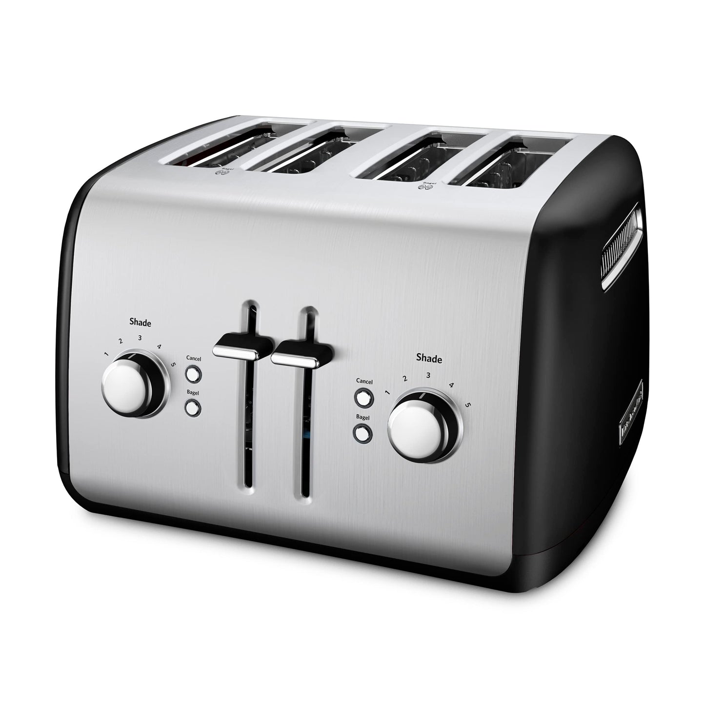 KitchenAid 4 Slice Manual Lift Toaster KMT4115OB, Onyx Black
