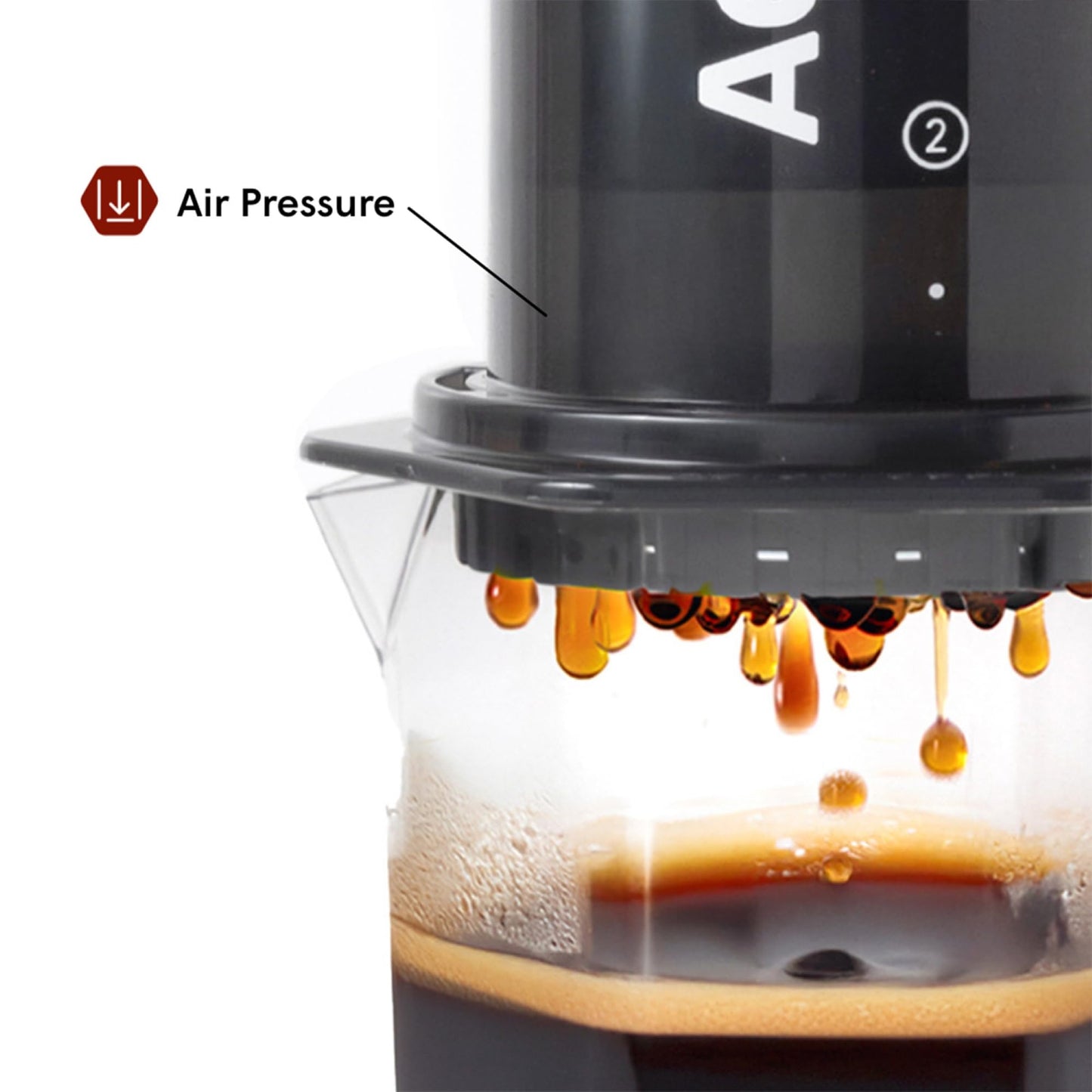 AeroPress Original XL Coffee Press, All-in-One Large French Press, Pour-Over & Espresso Style Manual Brewer, 2 Min Brew for Less Bitterness, More Flavor, Portable Coffee Maker, Travel & Camping