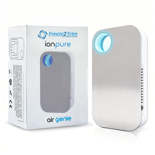 Ion Pure Plug In Air Purifier for Home | Negative Ion Technology for Allergen and Odor Reduction No Filter Compact, Quiet Operation Air Ionizers for Home Kitchen, Bedroom, Bathroom Air Purifiers