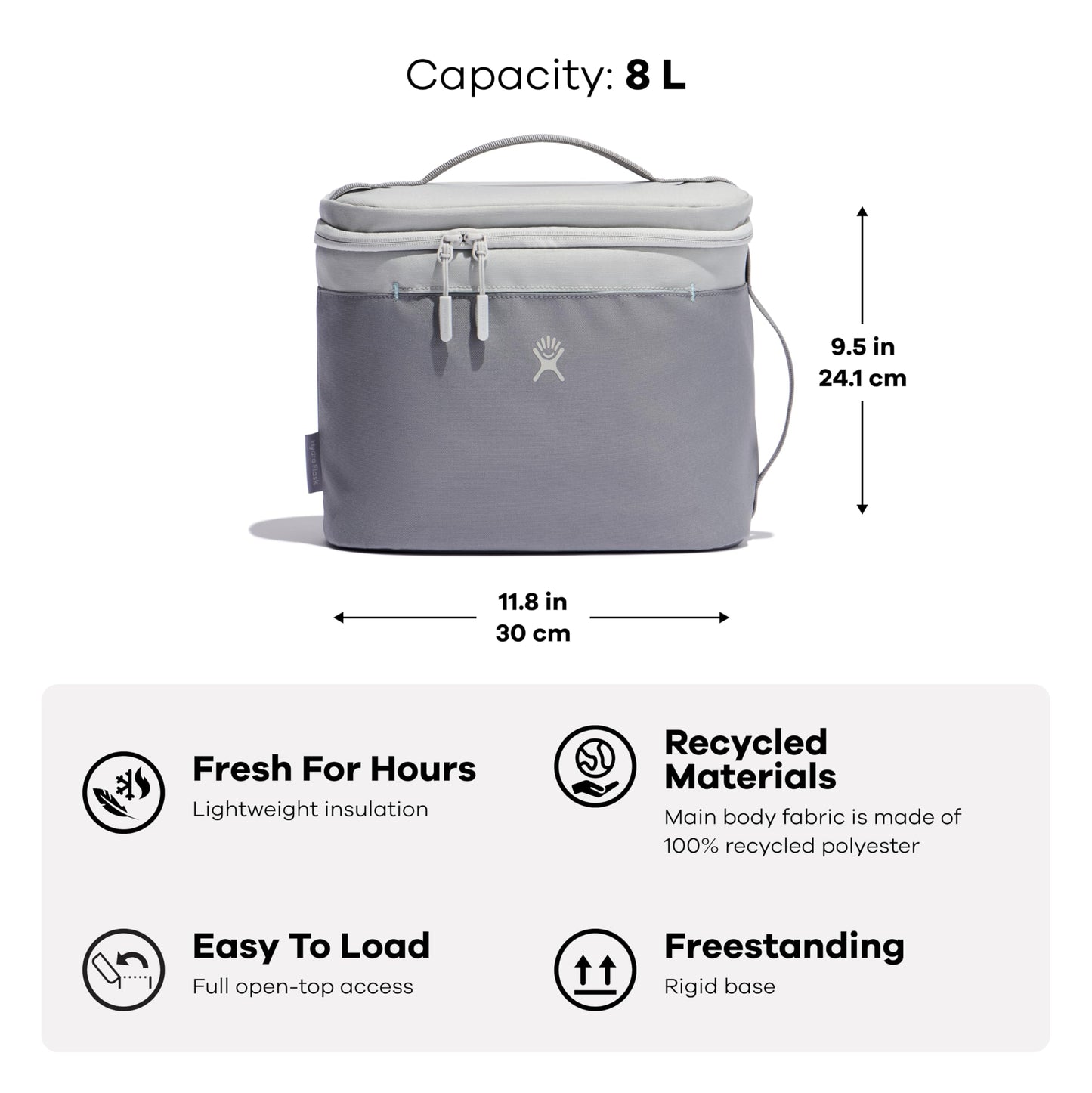 Hydro Flask 8 L Insulated Lunch Bag, Agave Green