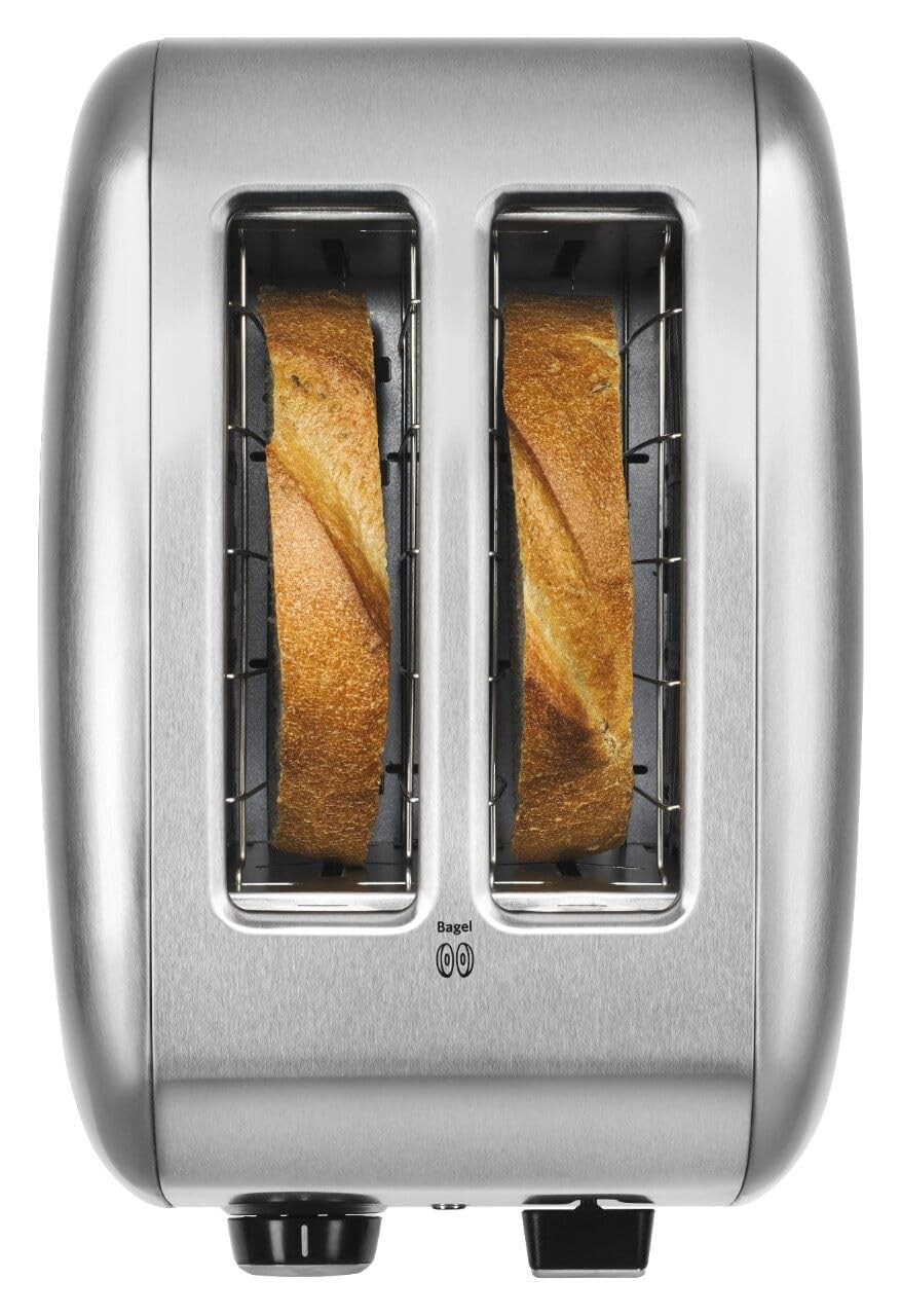 KitchenAid 2 Slice Manual Lift Toaster - KMT2115SX, Stainless Steel
