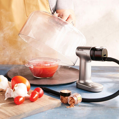 Breville BSM600SIL The Smoking Gun, Silver