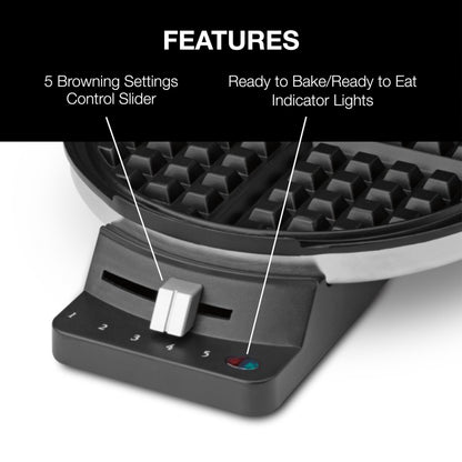 Cuisinart WMR-CAC Traditional Round Waffle Maker, small
