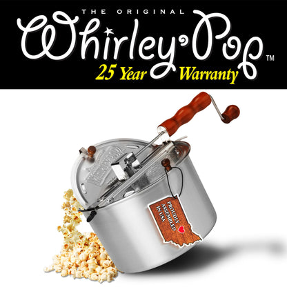 Aluminum 6 Qt Whirley-Pop Popcorn Popper
