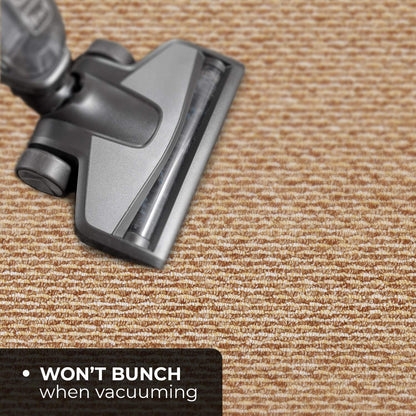 House, Home and More Skid-Resistant Carpet Runner - Praline Brown - 6 Feet X 27 Inches
