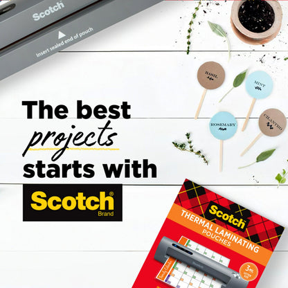 Scotch Thermal Laminator TL901X, 2-Roller System for Professional Finish, Photo Safe, Home/Office/School