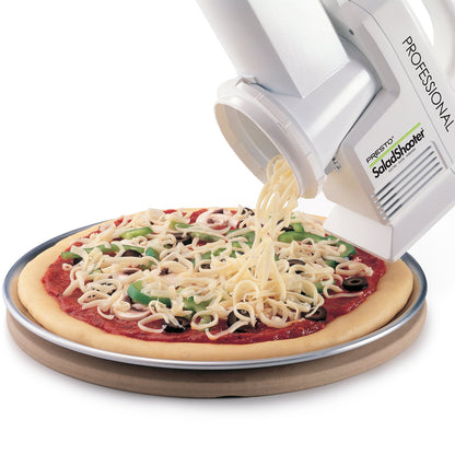 Presto 02970 Professional SaladShooter Electric Slicer/Shredder, Black,1 count