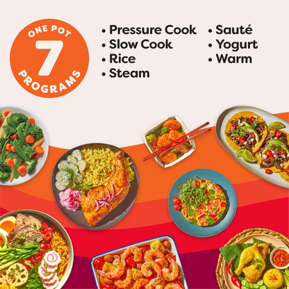 Instant Pot Duo 7-in-1 Mini Electric Pressure Cooker, Slow Rice Cooker, Steamer, Sauté, Yogurt Maker, Warmer & Sterilizer, Includes Free App with over 1900 Recipes, Stainless Steel, 3 Quart