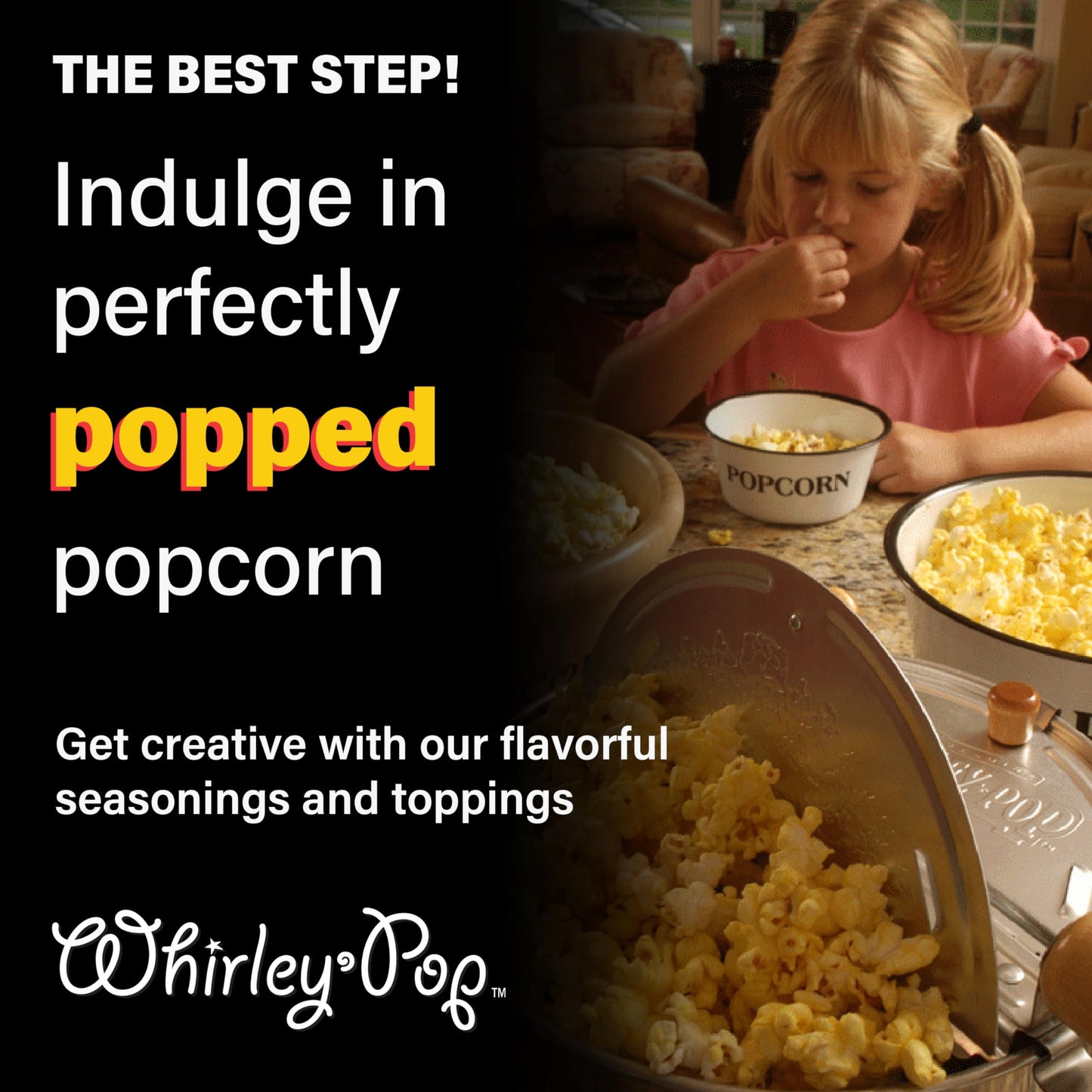 Aluminum 6 Qt Whirley-Pop Popcorn Popper