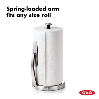 OXO Good Grips 1066736SS Paper Towel Holder (Silver)