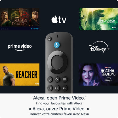 Amazon Fire TV Stick HD (newest model), free and live TV, Alexa Voice Remote, smart home controls, HD streaming