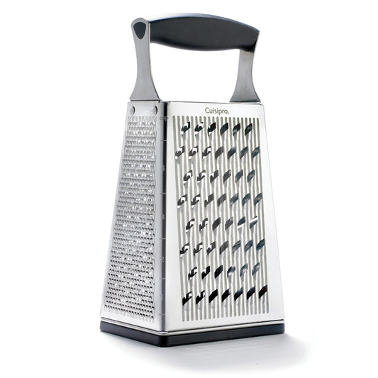 Cuisipro 4-Sided Box Grater with Bonus Ginger Grater