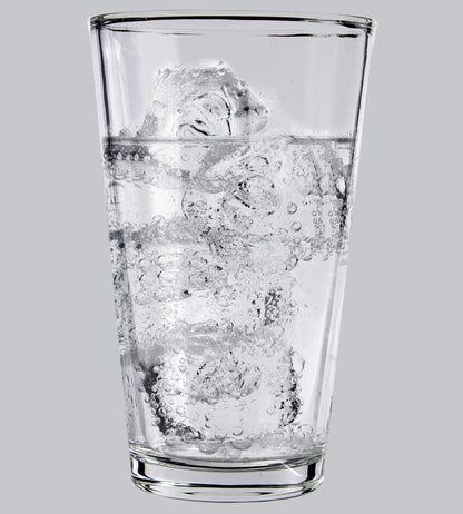 Kitchen Lux Pint Beer Glasses Set of 12 – 16 oz Tall Clear Drinking Glasses and All Purpose Tumblers – Heavy Base Cocktail, Water, Juice Glass – Pub Style Design For Home Dining, Bars, and Parties