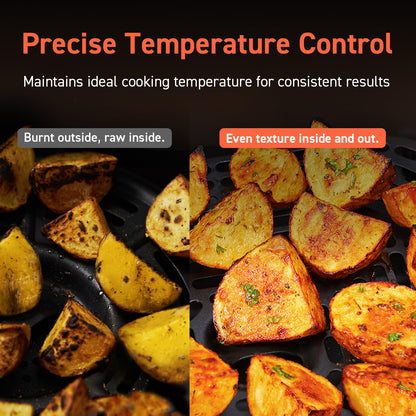 COSORI 6QT Air Fryer with TurboBlaze Tech, 9-in-1, Nonstick Basket, Dishwasher Safe, 130+ Recipes, Dark Gray