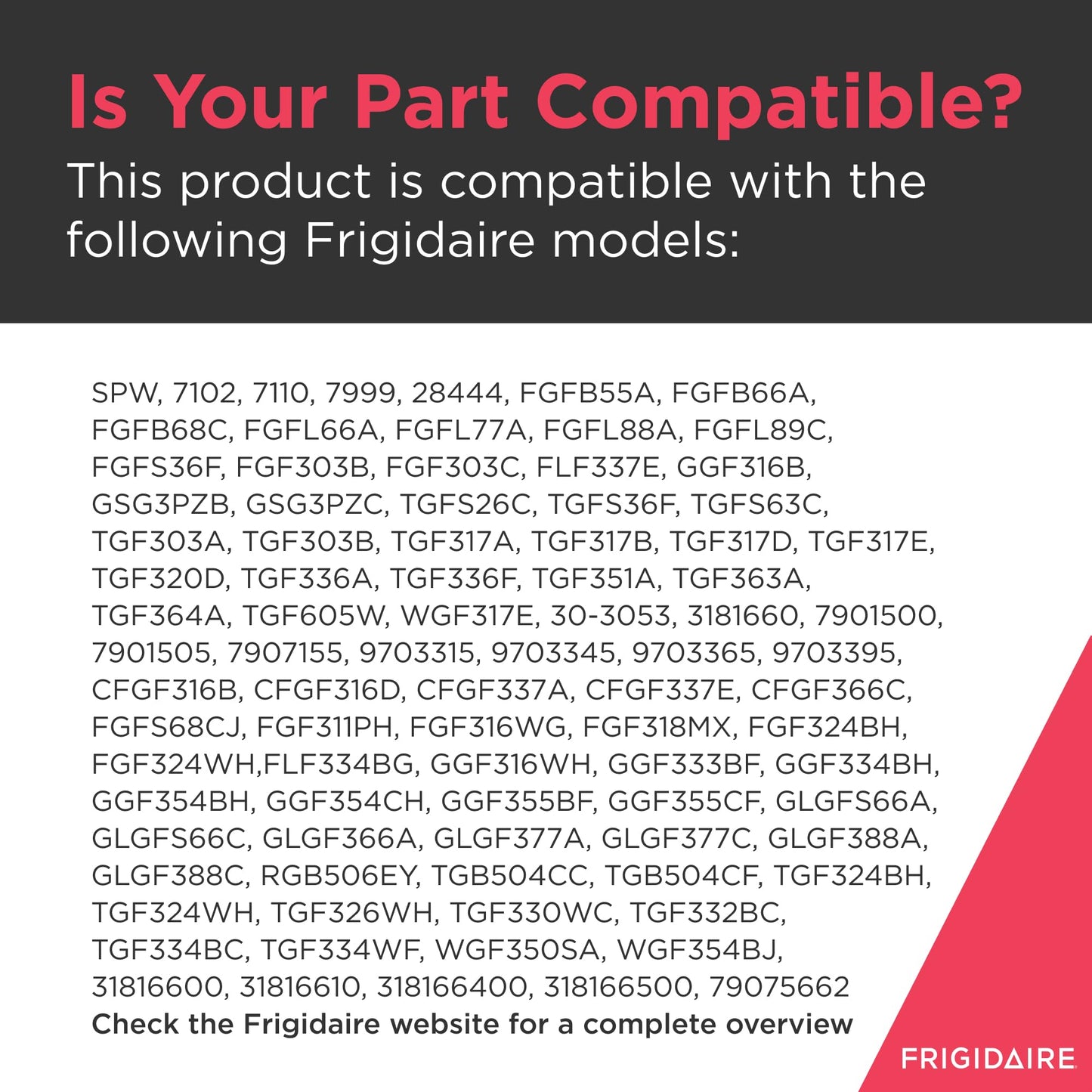 FRIGIDAIRE 5303935066 Range Igniter