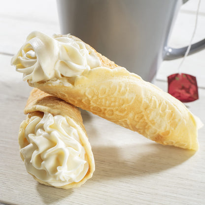 CucinaPro Krumkake Baker By Cucina Pro - 100% Non Stick, Makes Two Krumkake Pizzelle-Like Cookies, Great for Cannoli Filling & Cones