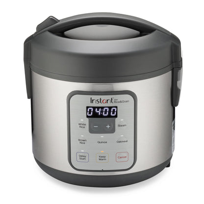 Instant Pot Zest 8 Cup One Touch Rice Cooker, From the Makers of Instant Pot, Steamer, Cooks Rice, Grains, Quinoa and Oatmeal, 8-cup cooked/4-cup uncooked, No Pressure Cooking Functionality