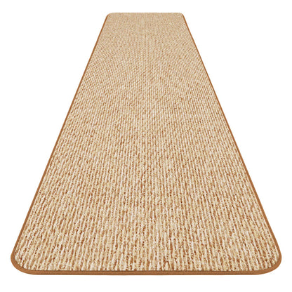 House, Home and More Skid-Resistant Carpet Runner - Praline Brown - 6 Feet X 27 Inches