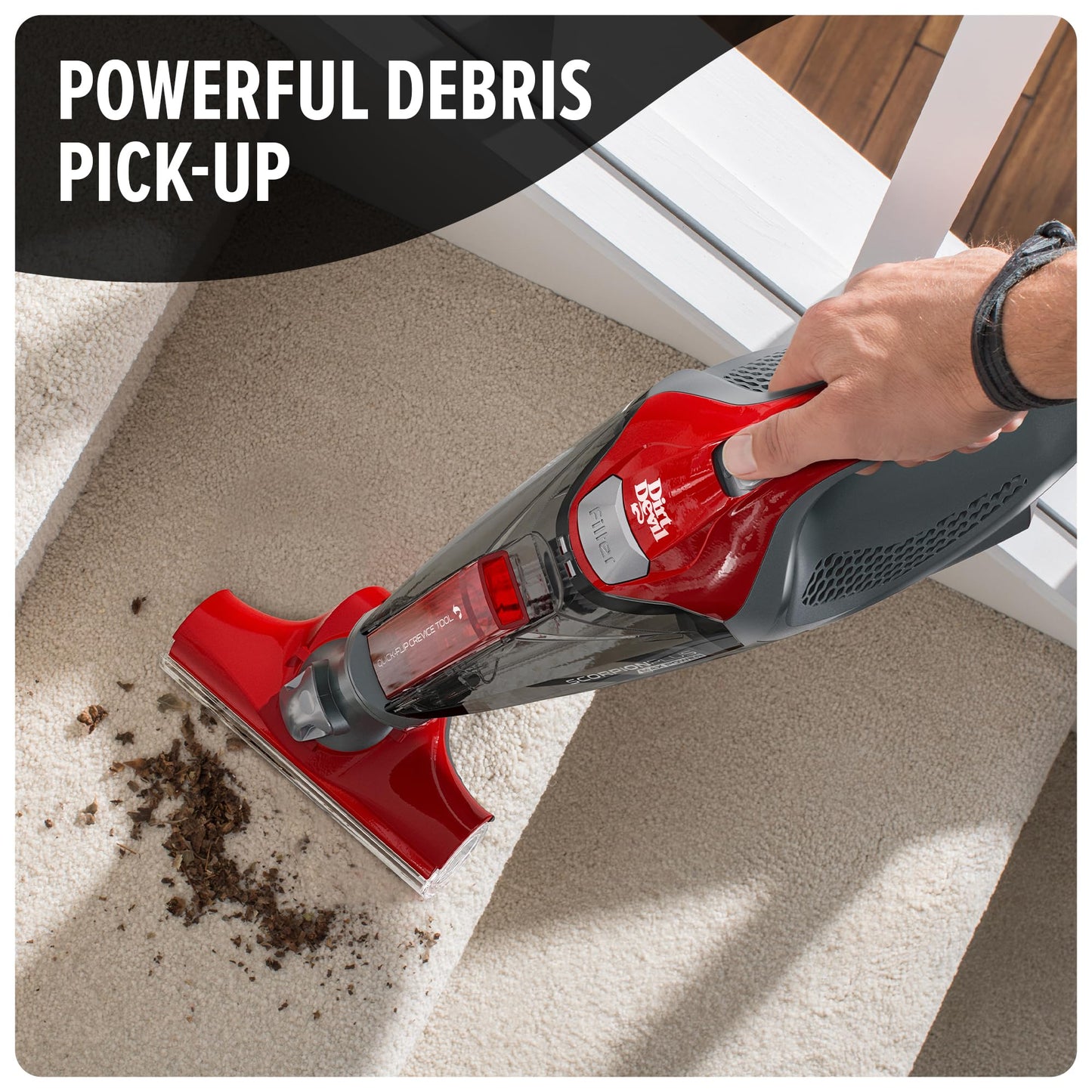 Dirt Devil Scorpion Plus Corded Hand Vacuum, SD30025VB