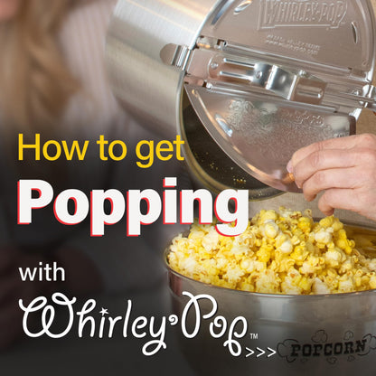 Aluminum 6 Qt Whirley-Pop Popcorn Popper