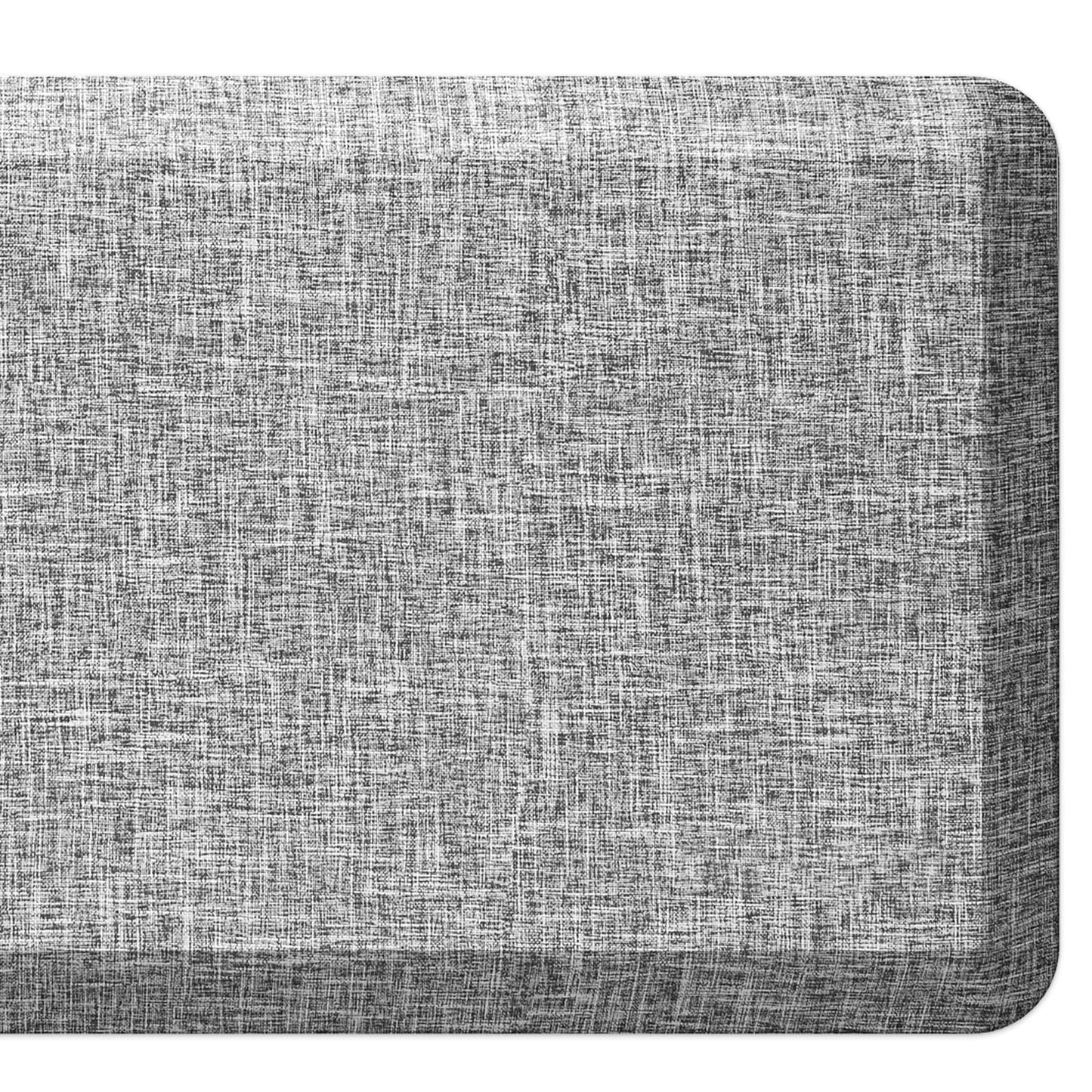 Ergohead Anti Slip 3/4 inchs Anti Fatigue Kitchen Floor Mat, Ergonomic Comfort Standing Mat, Waterproof Kitchen Runner for Home, Kitchen, Office, Laundry, Garage (Light Gray, 20" x 39" -0.75")