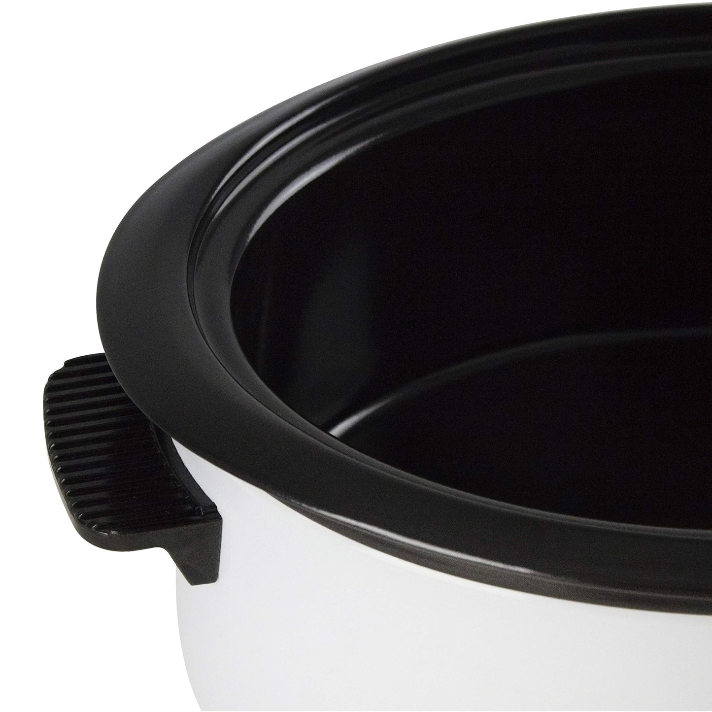 Nesco 6 Qt. Porcelain Roaster Oven, White, 4816-14