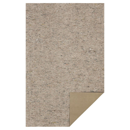 Mohawk Home Non Slip Rug Pad 6' x 9'- 1/4" Thick Felt + Latex Rubber Gripper - Dual Surface Cushion for Hardwood, Carpet, Tile Floors, Made in USA